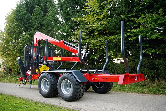 Rückewagen PRW 13t mit 40km/h Zulassung